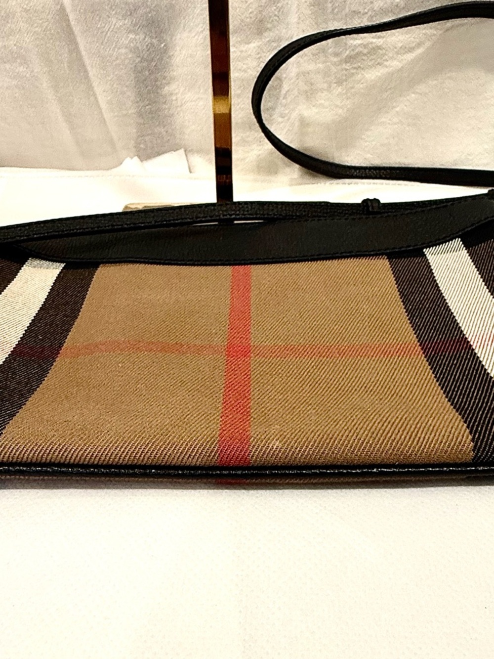 Burberry Peyton House Check Crossbody Bag - Picture 9 of 11